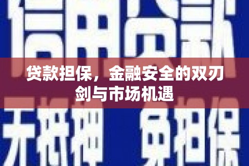 丰都贷款担保，金融安全的双刃剑与市场机遇