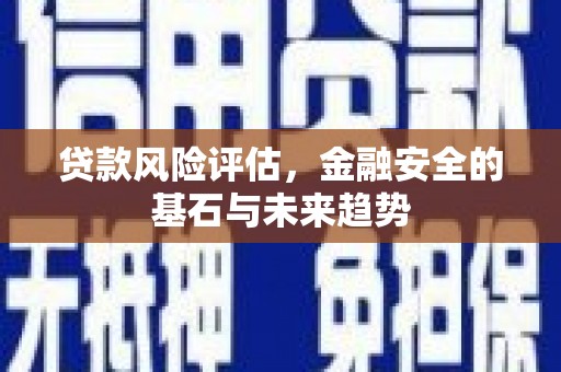 丰都贷款风险评估，金融安全的基石与未来趋势