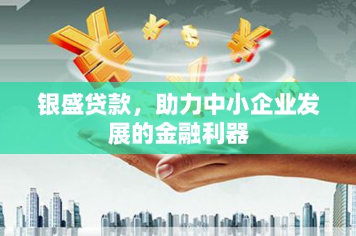 丰都银盛贷款，助力中小企业发展的金融利器