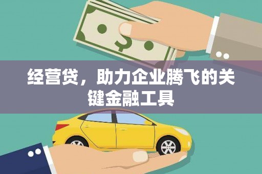 丰都经营贷，助力企业腾飞的关键金融工具