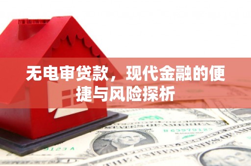 丰都无电审贷款，现代金融的便捷与风险探析