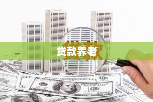 丰都贷款养老