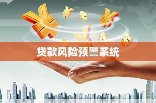 丰都贷款风险预警系统