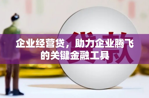 丰都企业经营贷，助力企业腾飞的关键金融工具