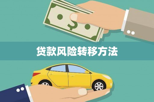 丰都贷款风险转移方法