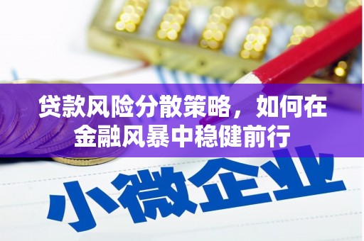 丰都贷款风险分散策略，如何在金融风暴中稳健前行