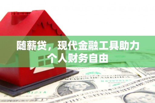 丰都随薪贷，现代金融工具助力个人财务自由