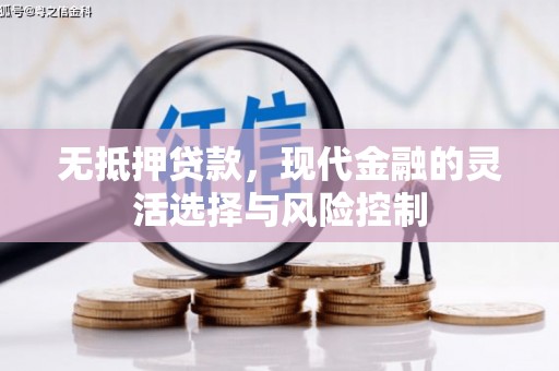 丰都无抵押贷款，现代金融的灵活选择与风险控制