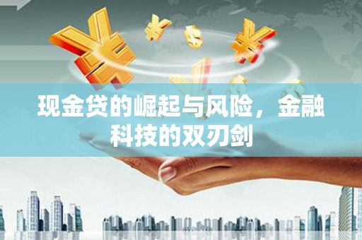 丰都现金贷的崛起与风险，金融科技的双刃剑
