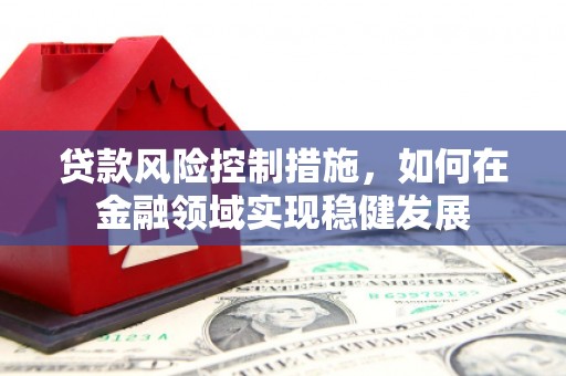 丰都贷款风险控制措施，如何在金融领域实现稳健发展