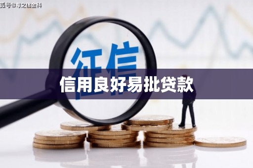 丰都信用良好易批贷款
