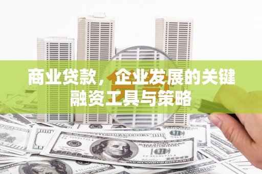 丰都商业贷款，企业发展的关键融资工具与策略
