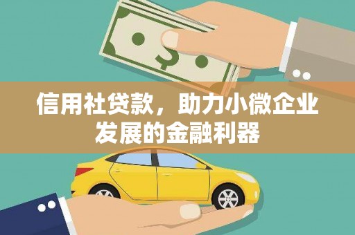 丰都信用社贷款，助力小微企业发展的金融利器