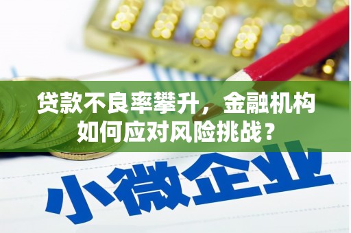 丰都贷款不良率攀升，金融机构如何应对风险挑战？