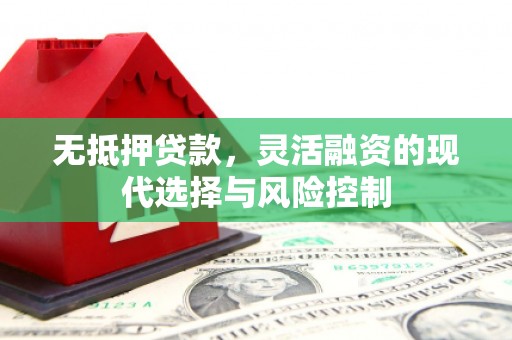 丰都无抵押贷款，灵活融资的现代选择与风险控制