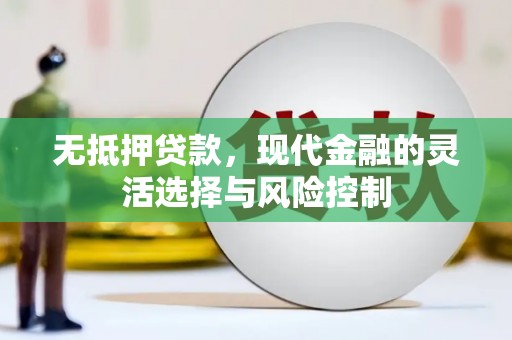 丰都无抵押贷款，现代金融的灵活选择与风险控制