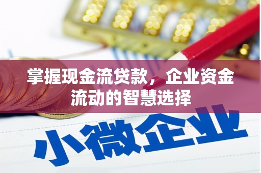 丰都掌握现金流贷款，企业资金流动的智慧选择