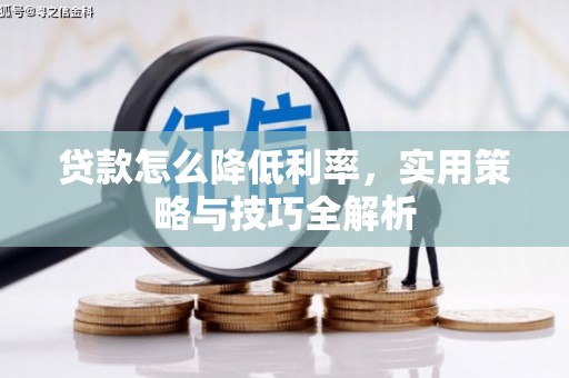 丰都贷款怎么降低利率，实用策略与技巧全解析
