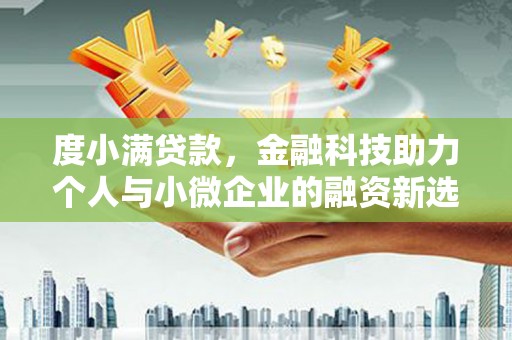 丰都度小满贷款，金融科技助力个人与小微企业的融资新选择