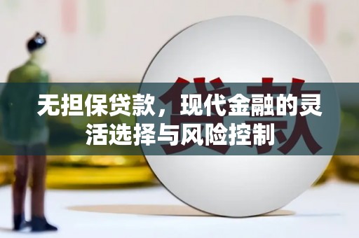 丰都无担保贷款，现代金融的灵活选择与风险控制