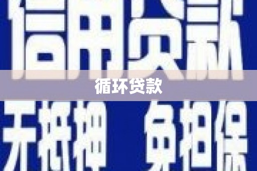 丰都循环贷款