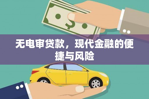 丰都无电审贷款，现代金融的便捷与风险