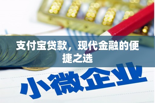 丰都支付宝贷款，现代金融的便捷之选
