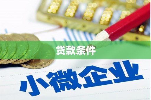 丰都贷款条件