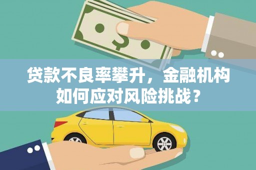 丰都贷款不良率攀升，金融机构如何应对风险挑战？