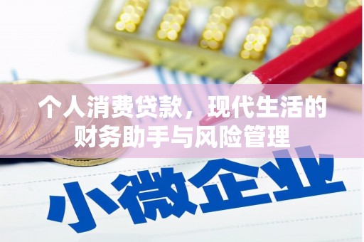 丰都个人消费贷款，现代生活的财务助手与风险管理