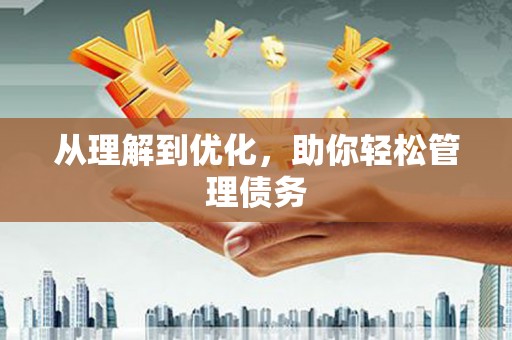 丰都从理解到优化，助你轻松管理债务