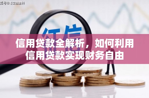 丰都信用贷款全解析，如何利用信用贷款实现财务自由